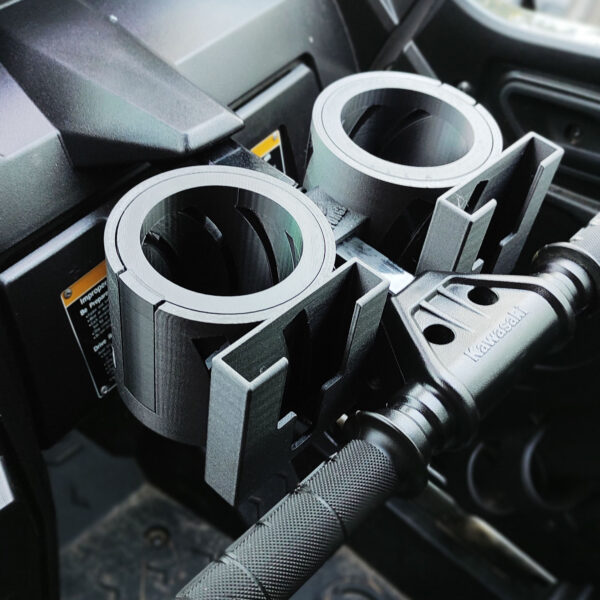 Premium Carbon Fiber Cup Phone Holder Kawasaki KRX 1000 – YETI/Stanley tumblers