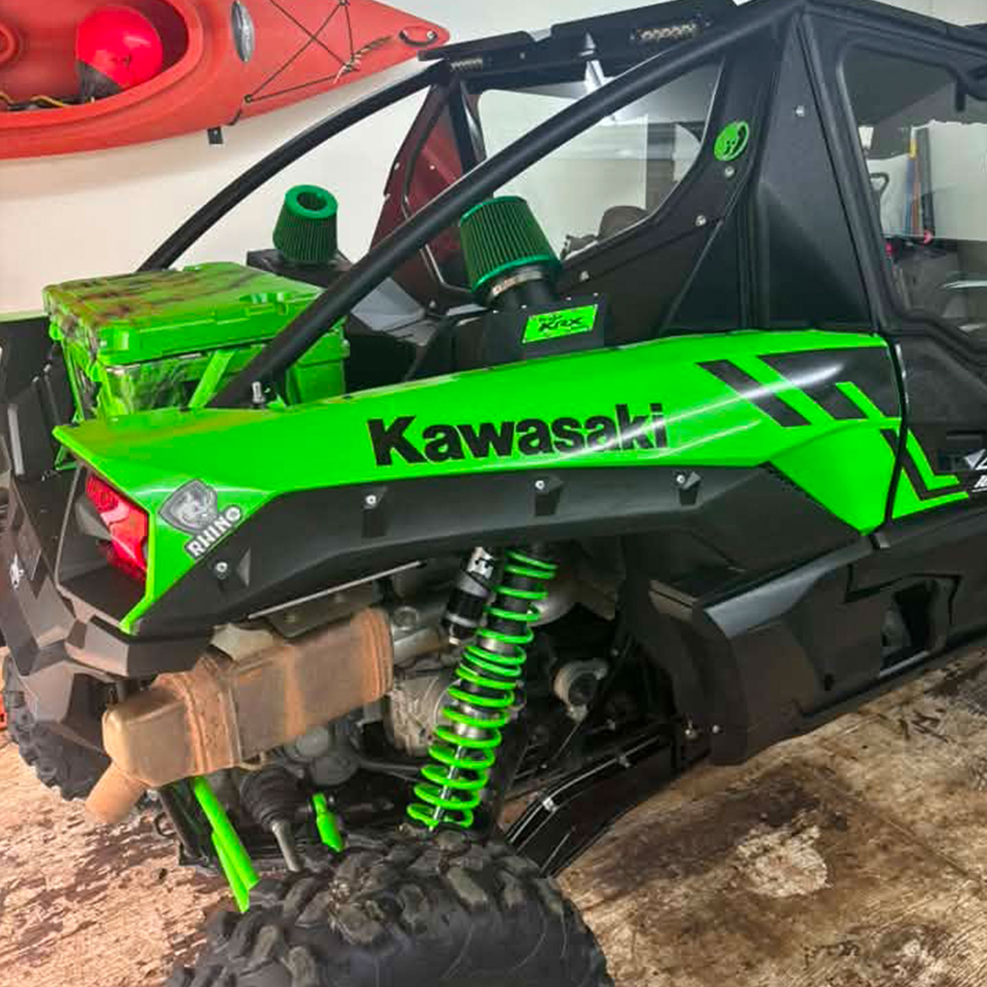 UTV Forge KRX High-Flow Intake Kit – Engine & CVT with Optional Filters - Image 3