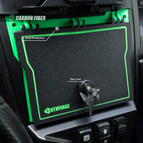 Kawasaki KRX 1000 Cubby Door with Key Lock and Magnet Lock