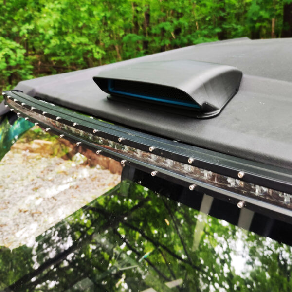 Second image of Universal Race-Spec Carbon Fiber Roof Scoop - Kawasaki Polaris Can-Am Honda UTV - Ultimate Coolin Pro Performance