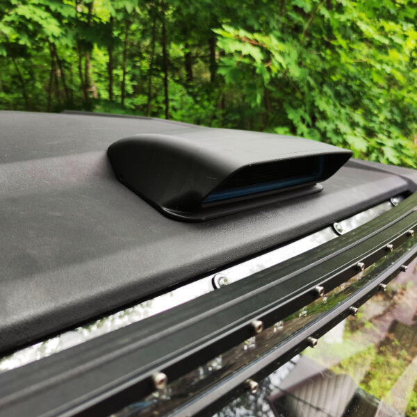 Universal Race-Spec Carbon Fiber Roof Scoop - Kawasaki Polaris Can-Am Honda UTV - Ultimate Coolin Pro Performance