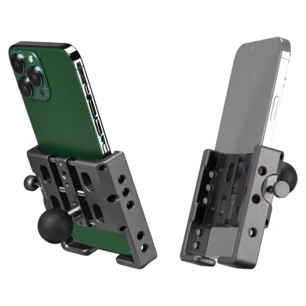 Second image of Aluminum Alloy Phone Mount with 1" RAM Ball – The Ultimate Ride-Ready Phone Holder