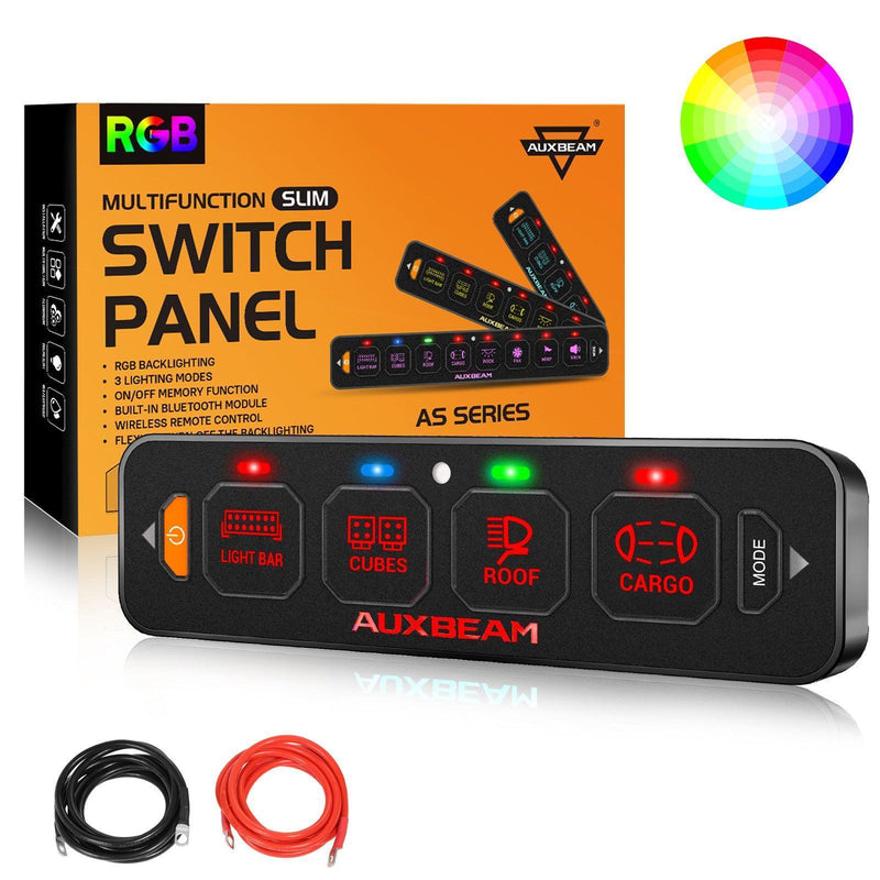 AS Series 8-Gang RGB Slim Switch Panel with App and Remote - Image 21