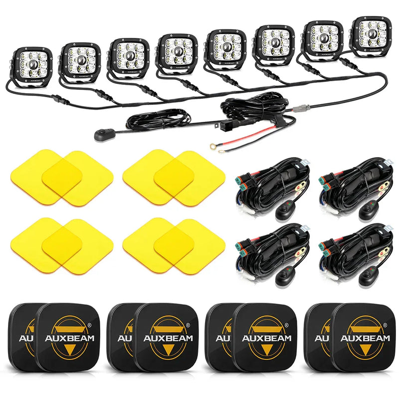 XP-ULTRA 5″ 110W White/Amber Driving Lights — ZD000692 - Image 33