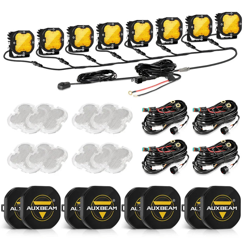 XP-ULTRA 3″ 80W Flood Beam Amber/White Pods - Image 16