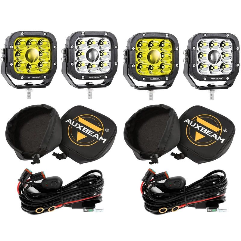XP-ULTRA 5″ 110W White/Amber Driving Lights — ZD000692 - Image 22