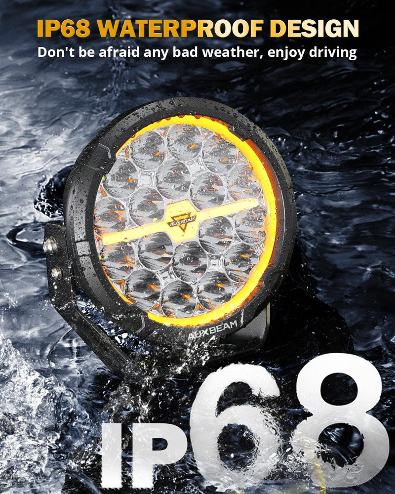 RAY-L 7″ 240W Dual-DRL Off-Road Driving Lights - Image 5