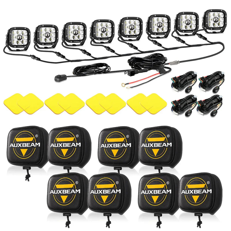 XP-ULTRA 5″ 110W White/Amber Driving Lights — ZD000692 - Image 35