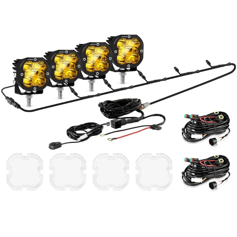 XP-ULTRA 3″ 80W Spot Beam Amber/White Pods - Image 13