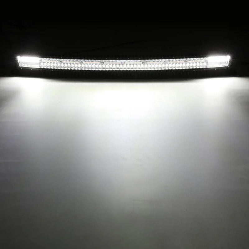 42″ Six-Mode White/Amber Curved LED Light Bar — ZD000653 - Image 3