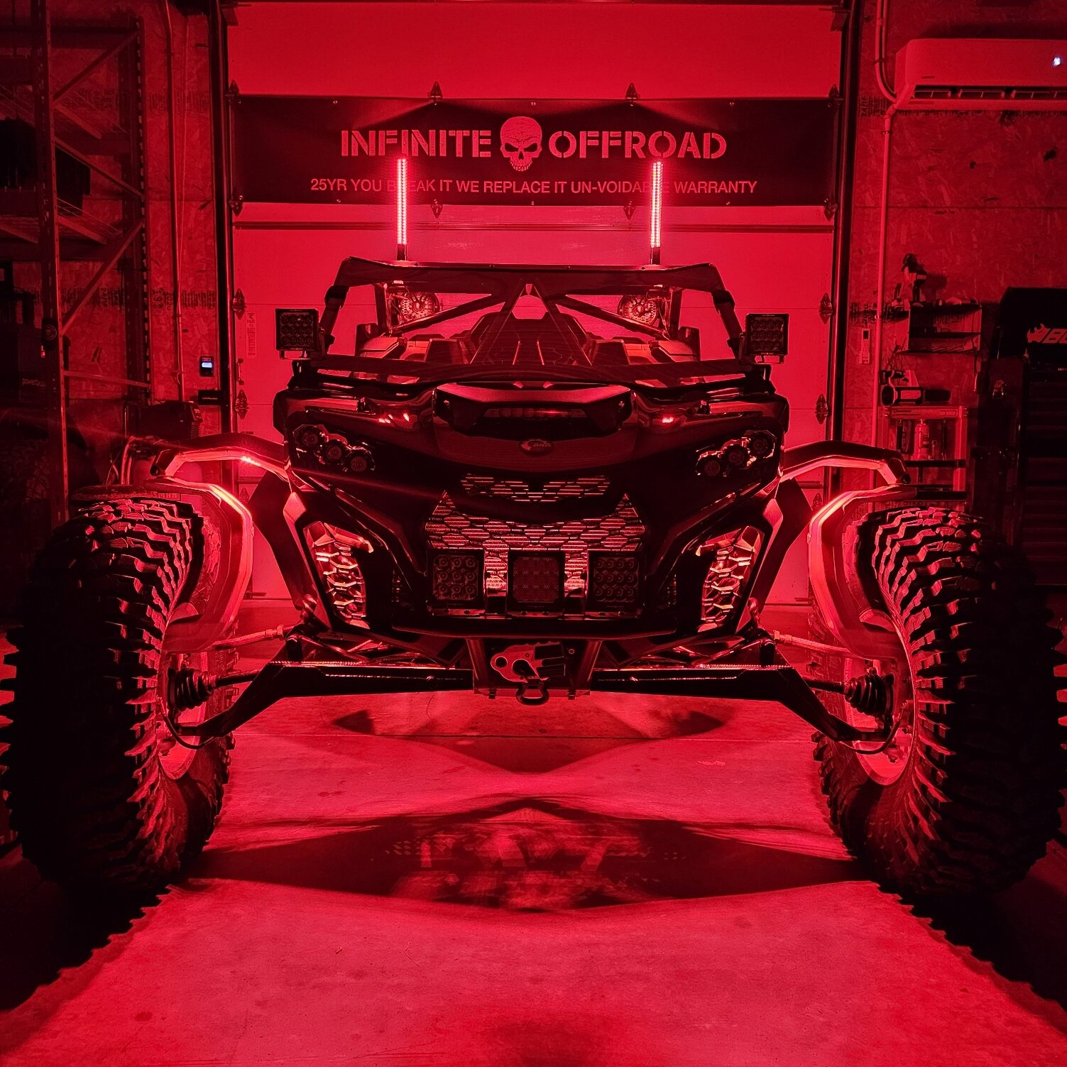 Universal UTV LUX Monster Magnetic RGB+W Rock Light Kit - Image 6