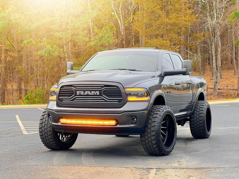 42″ Six-Mode White/Amber Curved LED Light Bar — ZD000653 - Image 11