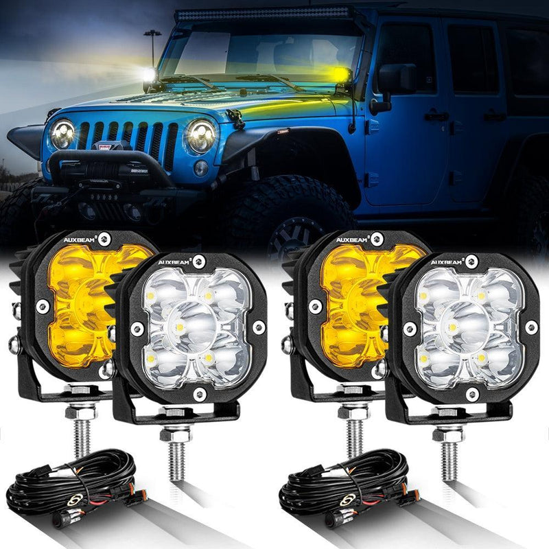 XP-ULTRA 3″ 80W Spot Beam Amber/White Pods - Image 10