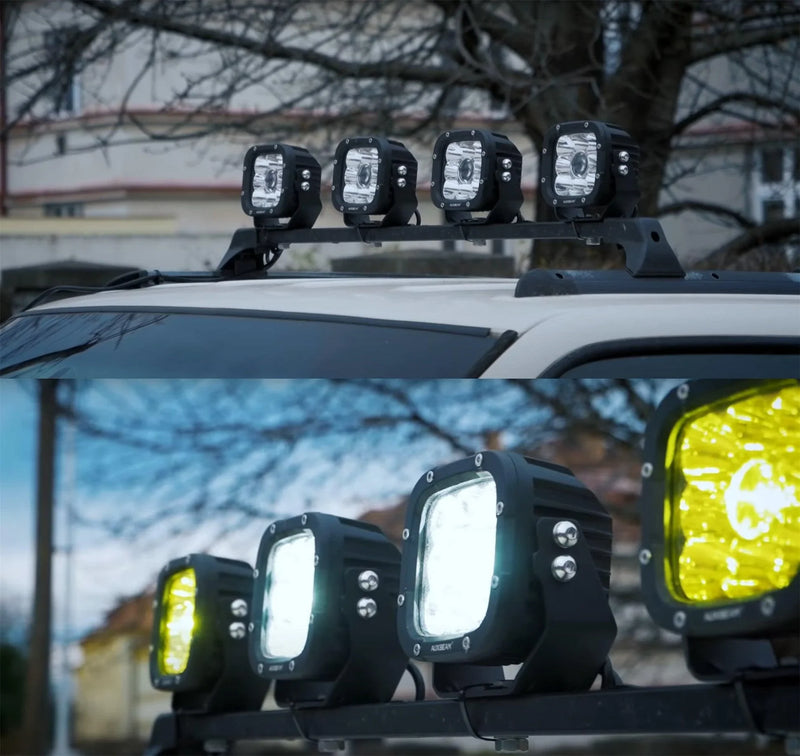 XP-ULTRA 5″ 110W White/Amber Driving Lights — ZD000692 - Image 2