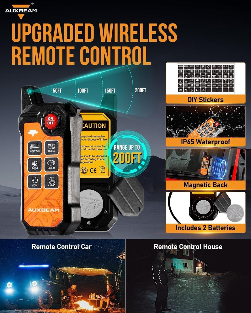 AS Series 8-Gang RGB Slim Switch Panel with App and Remote - Image 6