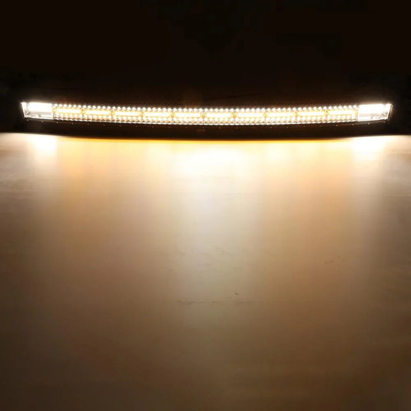 50″ Six-Mode White/Amber Curved LED Light Bar — ZD000652 - Image 12