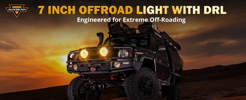 RAY-L 7″ 240W Dual-DRL Off-Road Driving Lights - Image 13