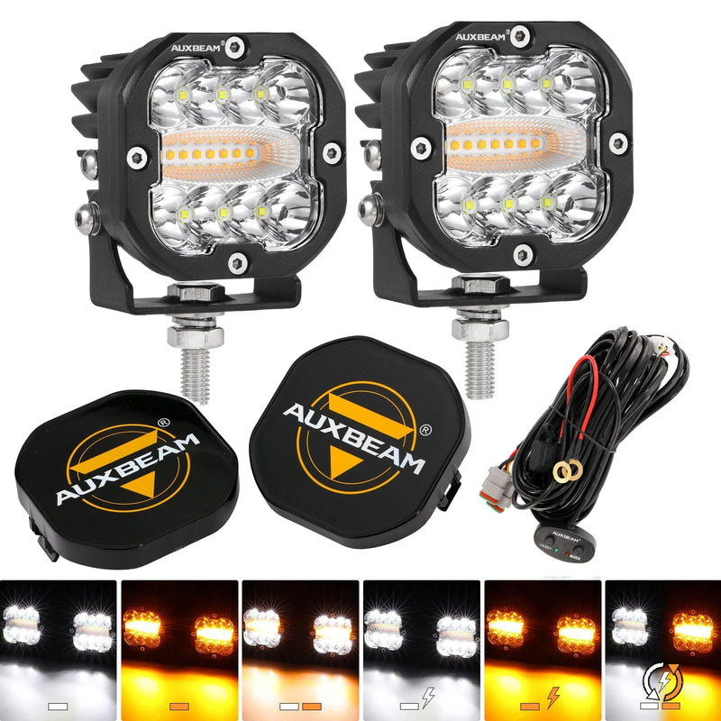 XP-ULTRA 3″ 96W Six-Mode White/Amber Pods — ZD000713 - Image 13