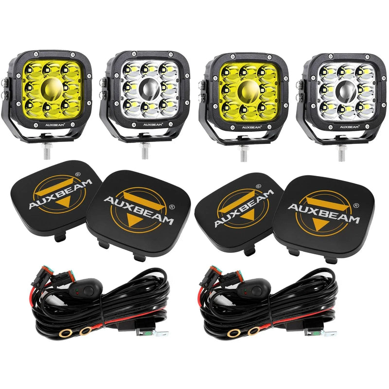 XP-ULTRA 5″ 110W White/Amber Driving Lights — ZD000692 - Image 21