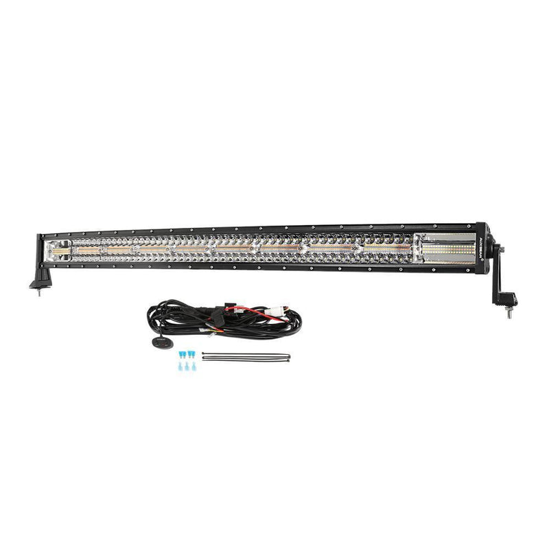 42″ Six-Mode White/Amber Curved LED Light Bar — ZD000653 - Image 14