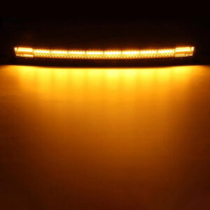 42″ Six-Mode White/Amber Curved LED Light Bar — ZD000653