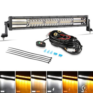 22″ Six-Mode White/Amber LED Light Bar — ZD000655