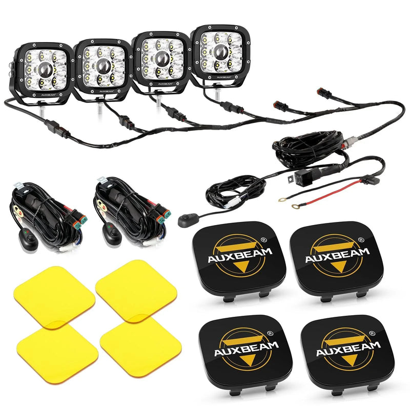 XP-ULTRA 5″ 110W White/Amber Driving Lights — ZD000692 - Image 28