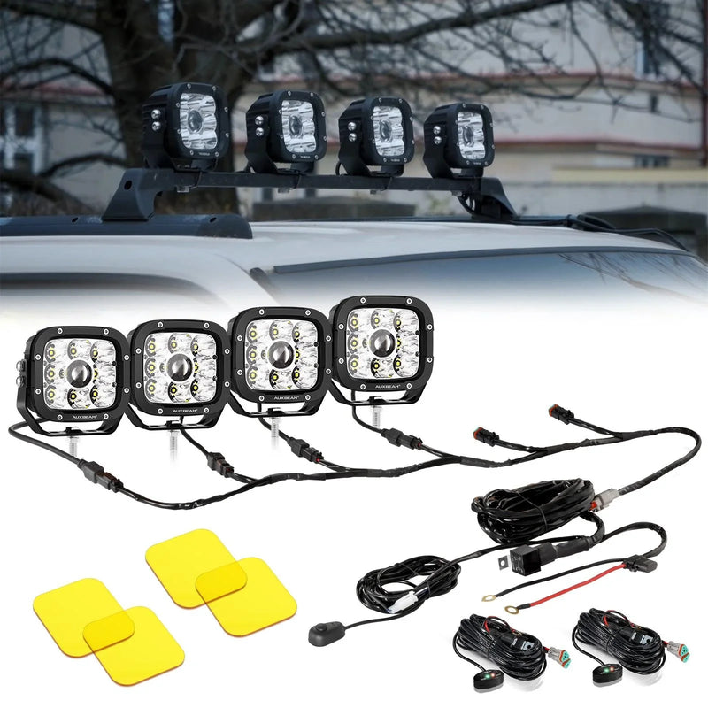 XP-ULTRA 5″ 110W White/Amber Driving Lights — ZD000692 - Image 29