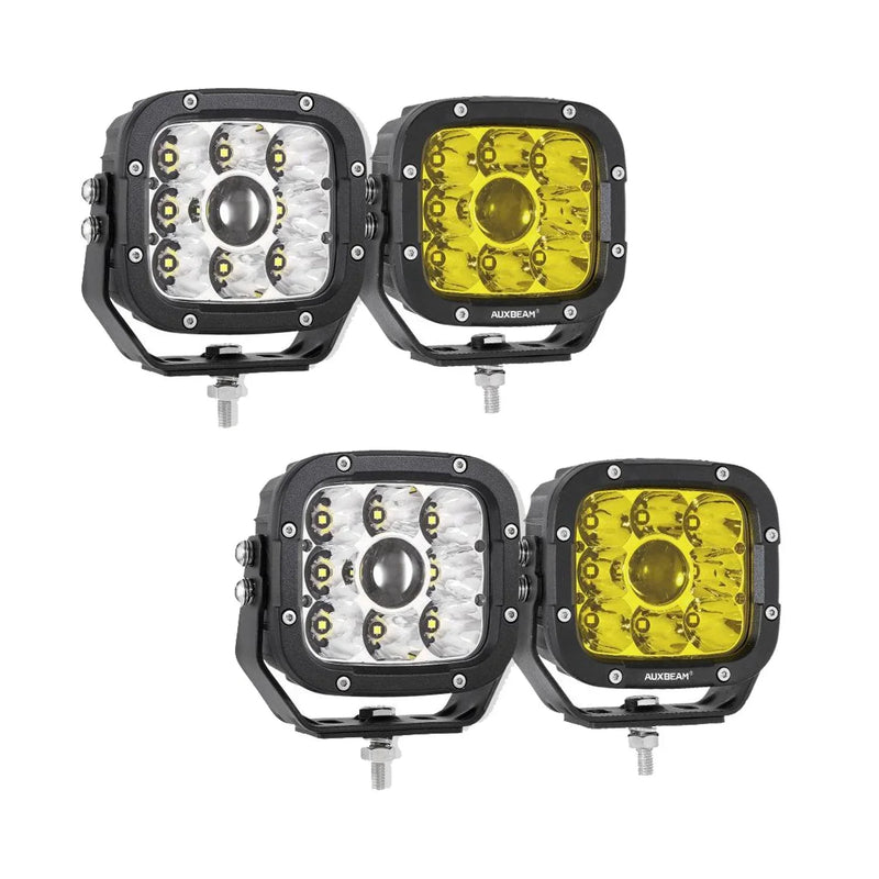 XP-ULTRA 5″ 110W White/Amber Driving Lights — ZD000692 - Image 20