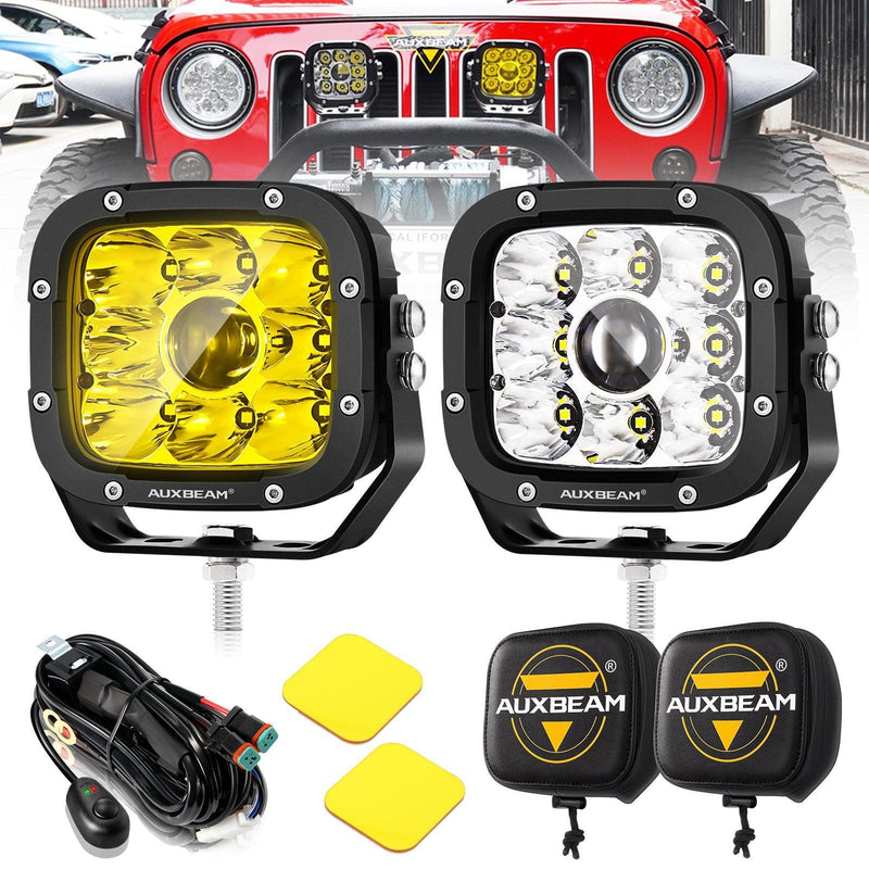 XP-ULTRA 5″ 110W White/Amber Driving Lights — ZD000692 - Image 24