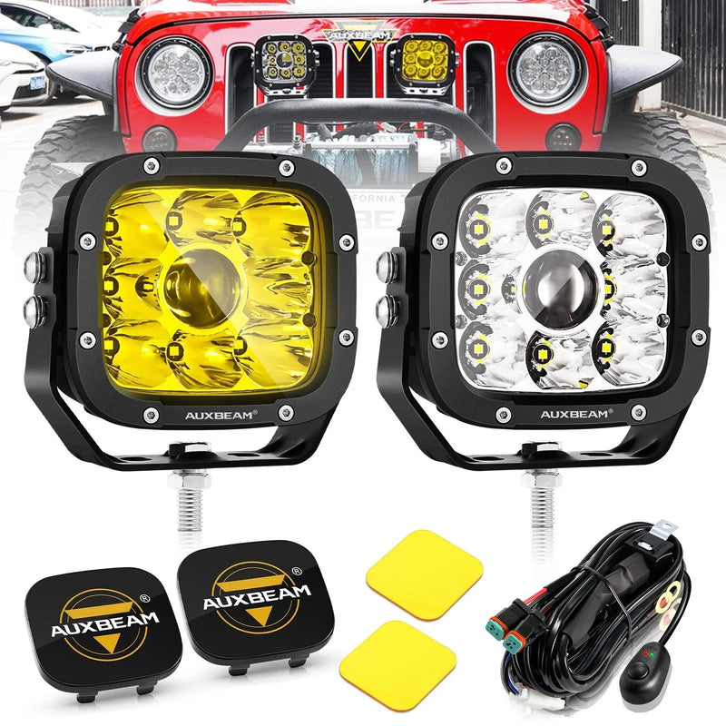 XP-ULTRA 5″ 110W White/Amber Driving Lights — ZD000692 - Image 25