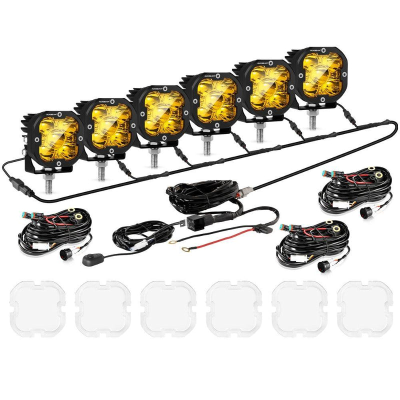 XP-ULTRA 3″ 80W Spot Beam Amber/White Pods - Image 14