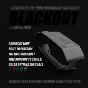 Kawasaki KRX Dashboard Visors