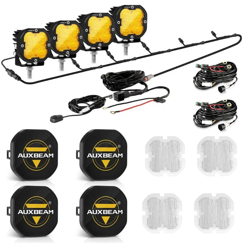 XP-ULTRA 3″ 80W Flood Beam Amber/White Pods - Image 12