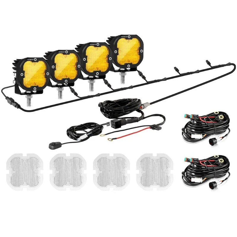 XP-ULTRA 3″ 80W Flood Beam Amber/White Pods - Image 14