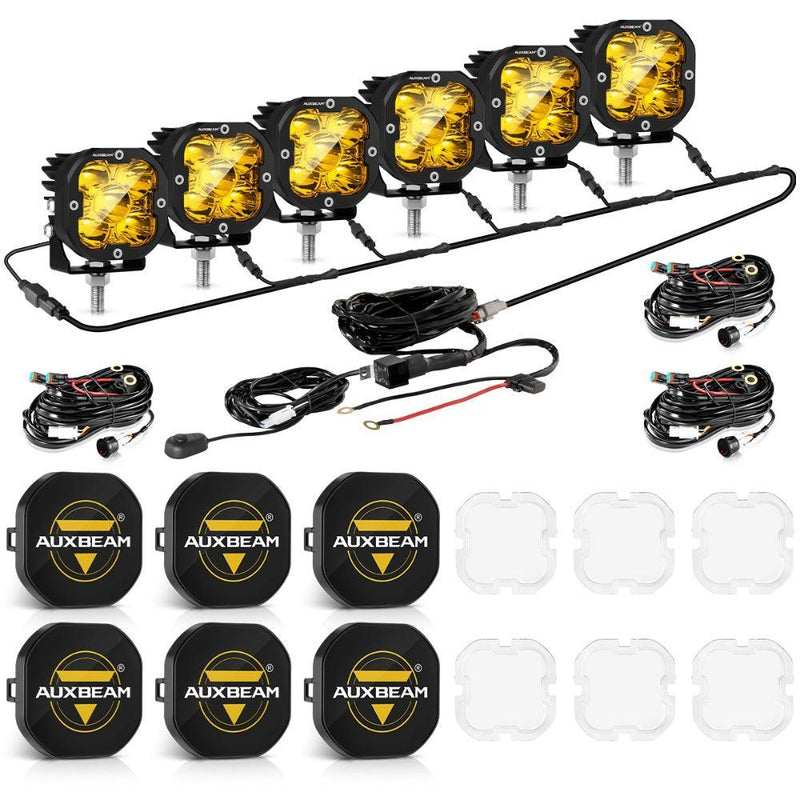 XP-ULTRA 3″ 80W Spot Beam Amber/White Pods - Image 15