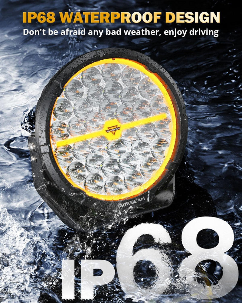 RAY-L 9″ 318W Dual-DRL Off-Road Driving Lights - Image 7