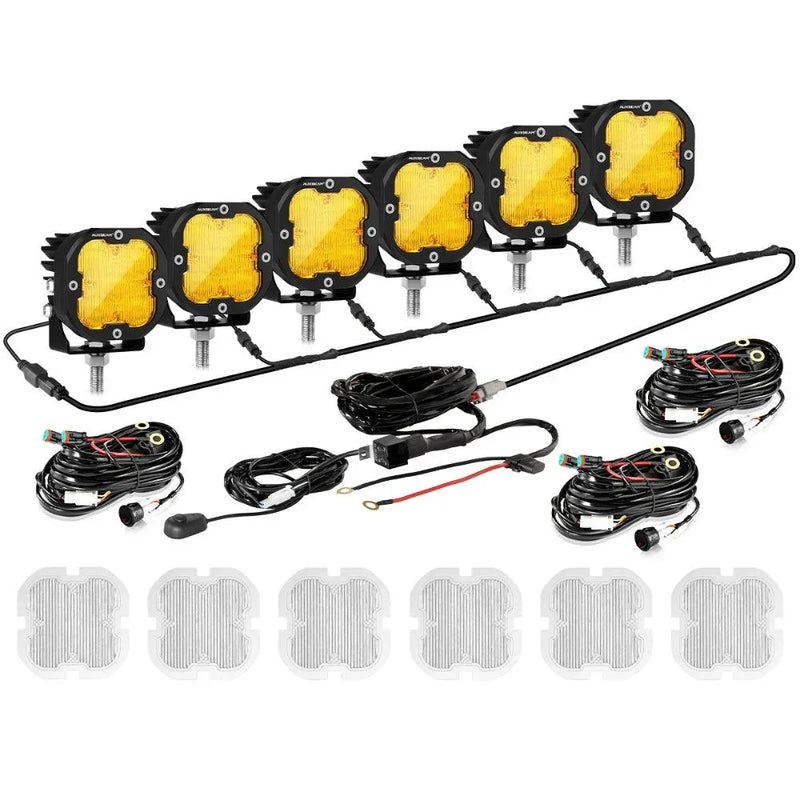 XP-ULTRA 3″ 80W Flood Beam Amber/White Pods - Image 15