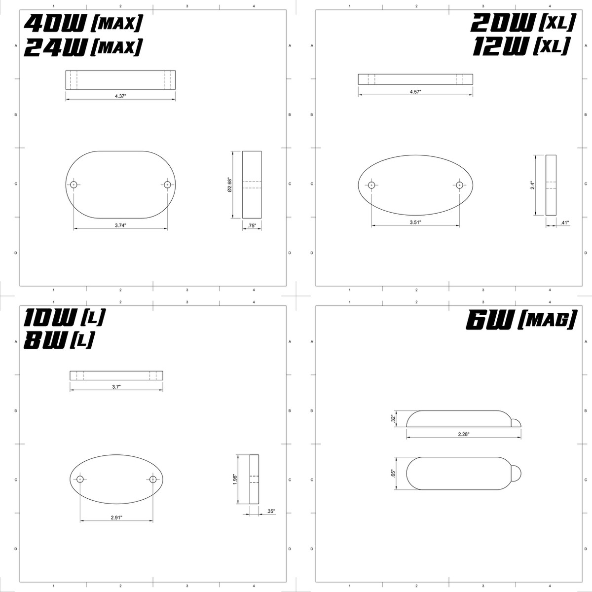 Tube, Angle and Magnetic Rock Light Mounts - Image 6