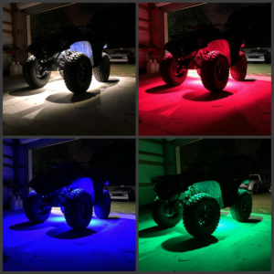 ATV/4-Wheeler RGB+W Rock Light Kit