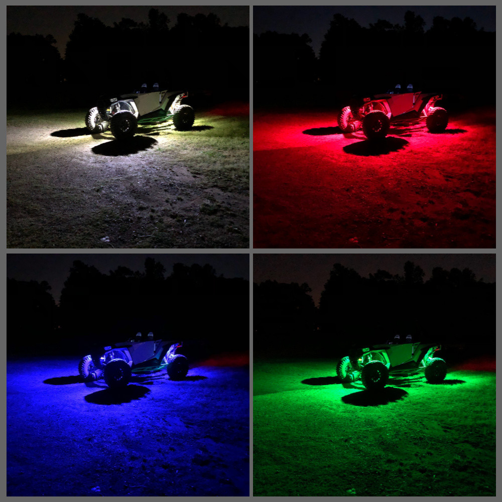 UTV RGB+W Mix-and-Match Rock Light Kit - Image 12