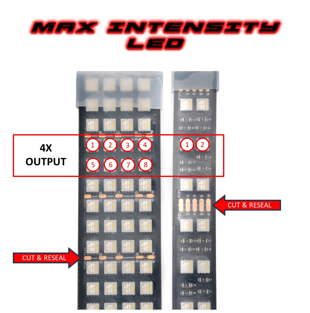 RGB+W Portal Strip Light Kit - Image 3