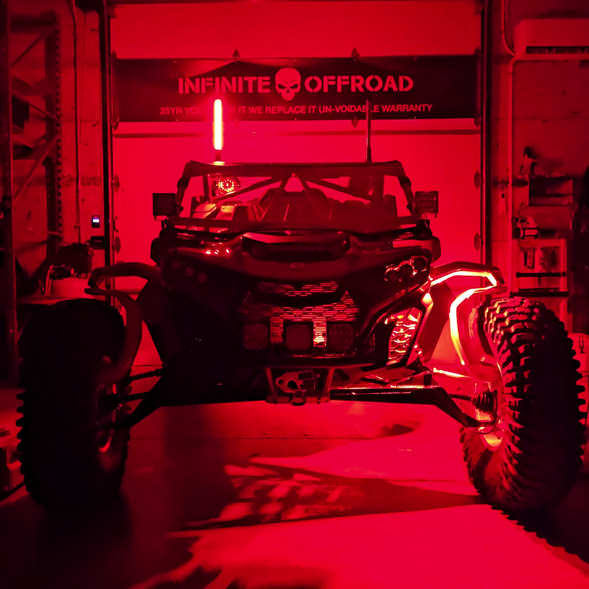 UTV RGB+W Rock Light and Whip Bundle - Image 9