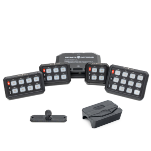 12V RGB Bluetooth Switch-Panel Accessory Controller