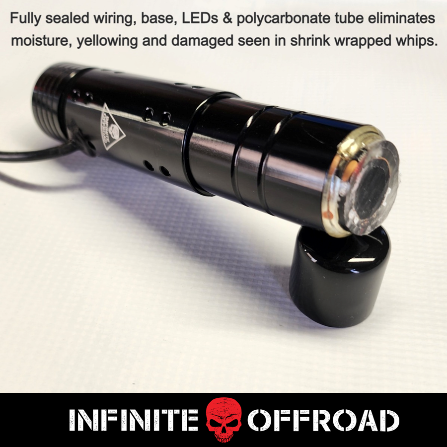 Double Helix 3-Pin Chasing LED Whips with Bluetooth Controller - Image 12
