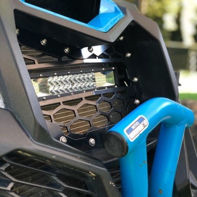 Can-Am Maverick X3 Grille with 102W Light Bar - Image 2