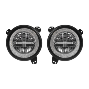 Jeep JL / JT 9-inch Atlas Headlights – White or RGB+W Halo