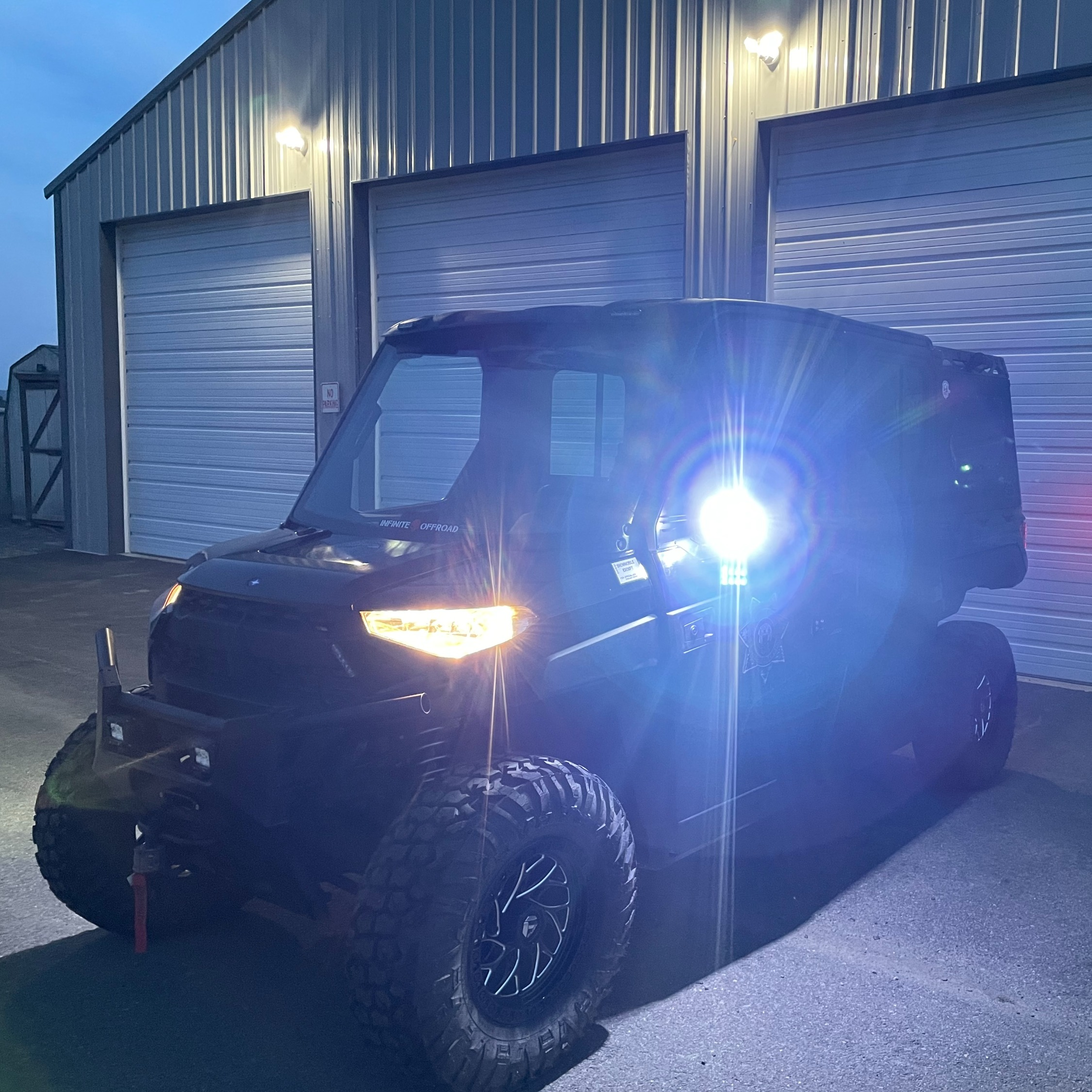 Side Shooter LED Mirrors – 45W White Lights - Image 8