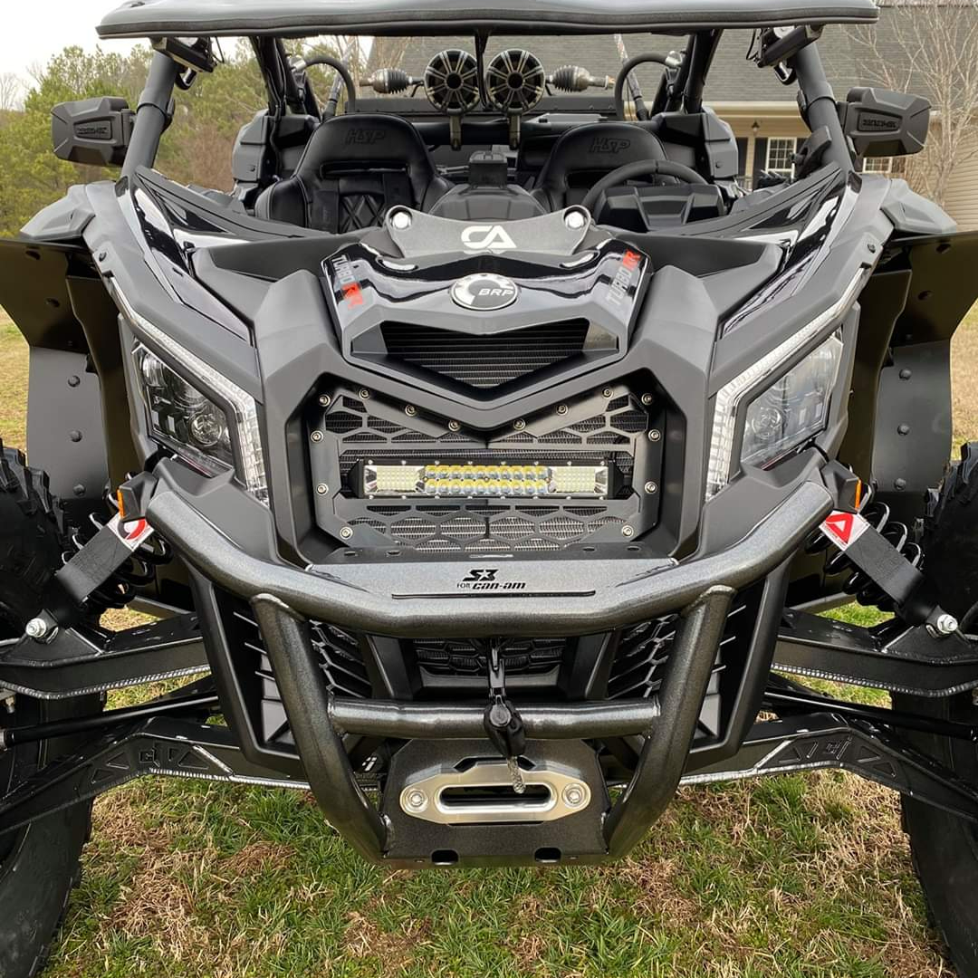 Can-Am Maverick X3 Grille with 102W Light Bar - Image 7