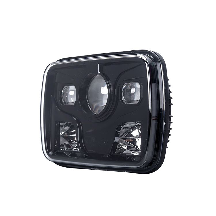 Centaur 5 × 7-inch LED Headlights with White DRL – Pair - Image 3